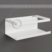 Plantex Magnetic Refrigerator Shelf/Magnetic Shelf for Fridge/Kitchen Organiser Storage Magnetic Spice Rack for Fridge (white)