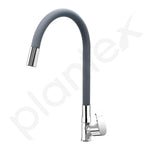 Plantex Flexible Tap for Kitchen Sink/360° Rotating Sink Tap for Basin/Flexible Tape with Teflon Tape – Deck Mount (Chrome)