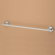 Plantex 304 Grade Stainless Steel Bathroom Accessories Set of 3 - Towel Hanger/Napking Holder/Dual Soap Holder for Bathroom - Skyllo (Chrome)
