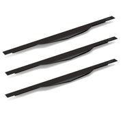 Plantex Profile Handle for Kitchen Cabinet/20 Inch Aluminium Drawer Profile Handle/Wardrobe Pull Handle for Home/Office/Hotel - Pack of 3 (Black)
