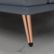 Plantex 6 Inch Sofa Legs for Bed Furniture/Sofa Legs for Table/Sofa Support Legs with Rubber Grip (Rose Gold, 8 Pcs)