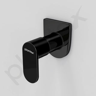 Plantex Pure Brass 25 mm Urinal Flush Valve with Teflon Tape & Wall Flange -7 Year Warranty (ORN-220-PVD Black)
