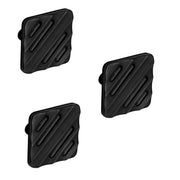 Plantex Knobs for Drawers/Drawer Knobs for Cabinets/Pull-Push Knobs for Kitchen/Bedroom Drawer - Pack of 3 (SH-434, DC-Black & Z-Black)