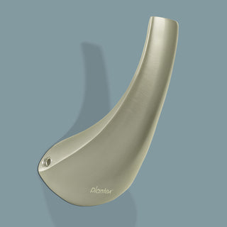 Plantex Fully Brass Smero Robe Hook/Cloth-Towel Hanger/Door Hanger-Hook/Bathroom Accessories - Satin Finish (EF-4137)