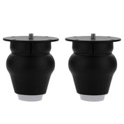 Plantex Heavy Duty Round 3 inch Spare Sofa Legs for Bed Furniture/Sofa Legs for Furniture Fitting/Table Legs/Sofa Leg Set of 2 pcs (Black)