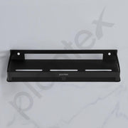 Plantex Stainless Steel Bathroom Shelf/Shelf for Bathroom/Multipurpose Storage Rack/15x5 inch Shelf for Kitchen/Home/Office/Hotel - Pack of 1 (Black)