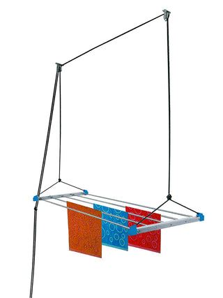 Plantex High Grade Stainless Steel Ceiling Cloth Drying Rack/Stand (Silver, 5 feet/5 Pipe)