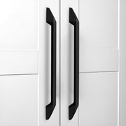Plantex Cabinet Handle/Kitchen Cabinet Door Handle/Wardrobe/288 mm Cupboard Handle/Door Pull-Push Handle for Home/Office - Pack of 2 (Black)