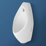 Plantex Ceramic Premium Wall Mount Large Urinal Pot For Gents/Male/Boy/Men Toilet For Washroom-(White,Uero)