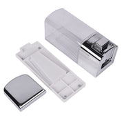 Plantex ABS Plastic Liquid Soap Dispenser/Shampoo Dispenser for Kitchen/Washbasin/Hand Wash Dispenser/Bathroom Accessories - Chrome