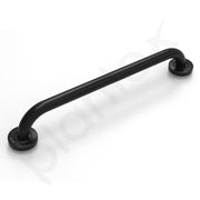 Plantex 24 Inch Stainless Steel Grab Bar for Toilet/Safety Support for Senior Citizens/Secure Bathroom Handrail/Bathroom Accessories (Black)