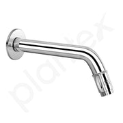 Plantex Pure Brass Long Body Bib Cock Water Tap for Bathroom with Water Saving Aerator/Wall Mount Tap with Brass Wall Flange and Teflon Tape -7 Year Warranty by Plantex (MAG-1202, Chrome)