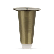 Plantex Heavy Duty Stainless Steel 4 inch Sofa Leg/Bed Furniture Leg Pair for Home/Furniture Sofa Legs for Table/Sofa Support Legs/Sofa Furniture Leg (Brass Antique) Set of 10 Pcs