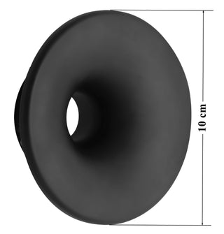 Plantex Heavy Duty Glass Door Handle/100 mm Main Glass Door Knob Handle/Pull-Push Knob for Glass Door Handle - Pack of 1 (Black)