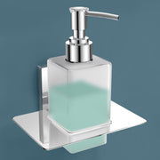 Plantex 304 Grade Stainless Steel Liquid 1 Ml Soap Dispenser/Shampoo Dispenser/Hand Wash Dispenser/Bathroom Accessories-Iris(Chrome)