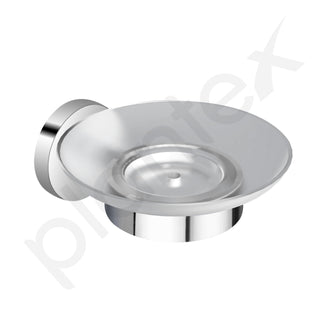 Plantex Pure Brass Soap Dish for Bathroom/Soap Stand for Washbasin/Soap Holder/Case/Bathroom Accessories - (Smero, Chrome)
