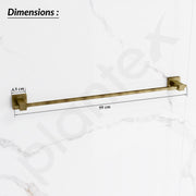 Plantex 304 Grade Stainless Steel 24 inchTowel Hanger for Bathroom/Single Towel Rod/Towel Bar/Towel Holder/Stand/Bathroom Accessories - Splash (Antique)