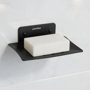 Plantex Stainless Steel Soap Holder for Bathroom/Wall Mounted Soap Holder/Soap Dish/Bathroom Accessories (Black)