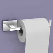 Plantex 304 Grade Stainless Steel Toilet Paper Roll Holder for Bathroom/Tissue Paper Holder Stand for Washroom/Bathroom Accessories - Benz (Chrome)