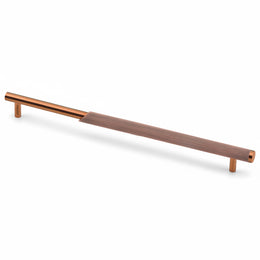 Plantex Stainless Steel & Aluminium Cabinet Handle/288mm Wardrobe Handle for Home/Cupboard Door Pull-Push Handles for Office - Pack of 1 (Rose Gold)