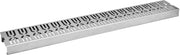 Plantex 304 Grade Stainless Steel Long Shower Channel/Floor Trap/Jali Removeable Grate/Lid for Bathroom and Kitchen (23 x 3 Inch- Matt)