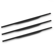 Plantex Profile Handle for Kitchen Cabinet/30 Inch Aluminium Drawer Profile Handle/Wardrobe Pull Handle for Home/Office/Hotel - Pack of 3 (Black)