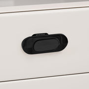 Plantex Knobs for Drawer/Drawer Knobs/Oval Knob for Cabinets/Drawer Handle/Pull-Push Knob for Kitchen/Bedroom Drawers - Pack of 1 (SH-432, DC-Black & Z-Black)