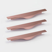 Plantex Profile Handle for Kitchen Cabinet/8 Inch Aluminium Drawer Profile Handle/Wardrobe Pull Handle for Home/Office/Hotel - Pack of 3 (Rose Gold)