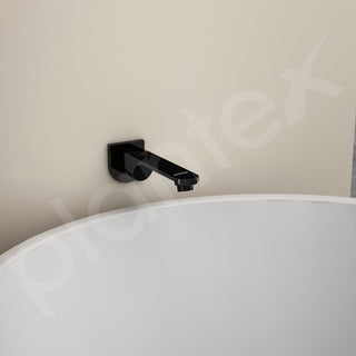 Plantex Pure Brass Bath Tub Spout/Single Lever Spout/High Flow Tap for Bathroom/Kitchen – (Black)