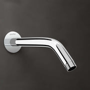 Plantex 9-Inch Round Bend Shower Arm for Overhead Shower/Stainless Steel Shower Pipe/Wall Mount Bathroom Fitting with Â½-Inch Thread - Pack of 1 (Chrome)