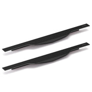 Plantex Profile Handle for Kitchen Cabinet/16 Inch Aluminium Drawer Profile Handle/Wardrobe Pull Handle for Home/Office/Hotel - Pack of 2 (Black)