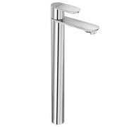 Plantex Pure Brass Tap for Wash Basin with Water Saving Nozzle/High Neck Pillar Cocke for Basin/Sink Tap for Wash Basin with Teflon Tape-7 Year Warranty (ORN-204-Chrome)