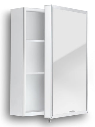 Planet Platinum 304 Grade Stainless Steel Bathroom Mirror Cabinet (Size 14 X 21 Inches) Bathroom Cabinet with Mirror/Bathroom Accessories