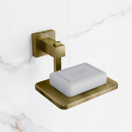 Plantex 304 Grade Stainless Steel Soap Dish/Bathroom Soap Holder/Wall Mounted Soap Holder/Bathroom Accessories - Splash (Antique)