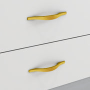 Plantex Cabinet Handle/96mm Handle for Drawer/Wardrobe/Kitchen Handle/Pull-Push Handle for Home/Office - Pack of 2 (Gold)