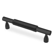 Plantex Cabinet Handle/96mm Handle for Cabinet/Wardrobe/Kitchen Handle/Door Pull-Push Handle for Home/Office - Pack of 1 (Black)
