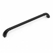 Plantex Cabinet Handle/224mm Handle for Wardrobe/Kitchen Handle/Pull-Push Handle for Home/Office - Pack of 1 (Black)