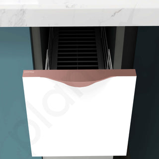 Plantex Profile Handle for Kitchen Cabinet/8 Inch Alluminium Drawer Profile Handle/Wardrobe Pull Handle for Home/Office/Hotel - Pack of 2 (Rose Gold)