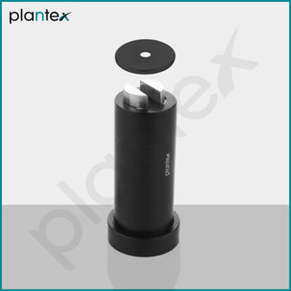 Plantex Stainless Steel Wall-Mounted Magnetic Door Stopper/Door Catcher for Wooden Door - Pack of 10 (Matt Black)