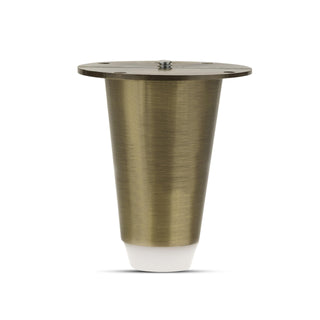 Plantex 3 Inch Sofa Legs for Bed Furniture/Sofa Legs for Table/Sofa Support Legs with Rubber Grip (Brass Antique, 6 Pcs)