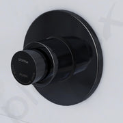 Plantex Pure Brass 40mm Thread Diameter Metropole Flush Valve for Toilet/Toilet Flush/Flush Valve for Urinal Commercial and Residential Use -(ALD-1302-Black)