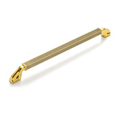 Plantex Aluminium Cabinet Handle/288mm Wardrobe Handle for Home/Cupboard Door Pull-Push Handles for Office - Pack of 1 (Brass Antique & Gold)