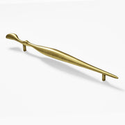 Plantex Cabinet Handle/224mm Handle for Cabinet/Furniture/Door Pull-Push Handle for Home/Office - Pack of 1 (Brass Antique)