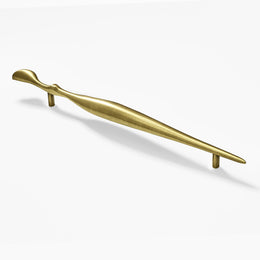 Plantex Cabinet Handle/224mm Handle for Cabinet/Furniture/Door Pull-Push Handle for Home/Office - Pack of 1 (Brass Antique)