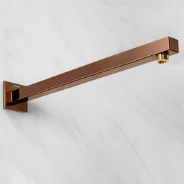 Plantex 24-Inch Shower Arm for Overhead Shower/Stainless Steel Shower Pipe/Wall Mount Bathroom Fitting with Â½-Inch Thread - Pack of 1 (Rose Gold)