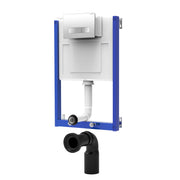 Plantex Concealed Flush for Toilet/8 Ltr Water Capacity Flushing Cistern with Half Frame/Slim and Stylish Tank with Flush Plate/Concealed Cistern (Pack of 1)