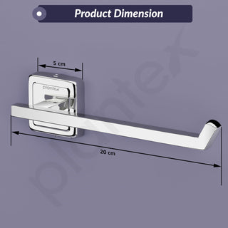 Plantex 304 Grade Stainless Steel Washbasin Towel Hanger for Kitchen/Napkin Holder for Wash Basin/Hand Towel Hanger/Bathroom Accessories - Decan (Chrome)