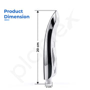 Plantex Health Faucet for Toilet/Jet Spray for Bathroom/Toilet Jet Spray for High Water Pressure - Pack of 1 (White & Chrome)