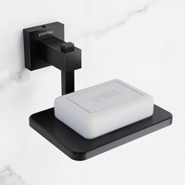 Plantex 304 Grade Stainless Steel Wall Mounted Soap Holder for Bathroom/Soap Stand/Soap Dish/Bathroom Accessories - Splash (Black)