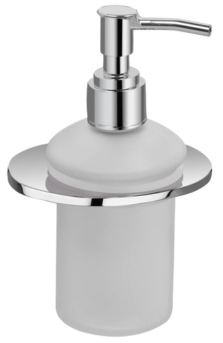 Plantex Fully Brass Smero Liquid Soap Dispenser/Hand Wash Dispenser/Shampoo Dispenser/Bathroom Accessories - Chrome (AQ-8136)